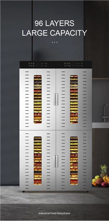 Stainless Steel 96 Trej Kummerċjali Ikel Dryer Għal Birra Jerky U Ċriev Jerky 100kg